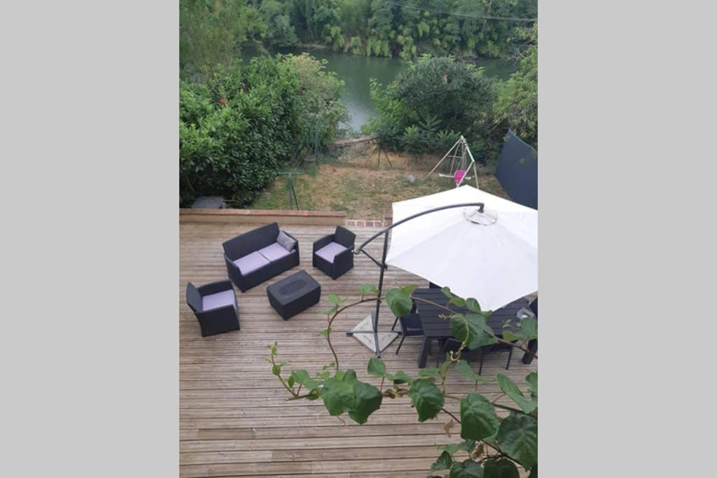 Charmant Appartement Vue Sur La Riviere. Albi Exterior foto